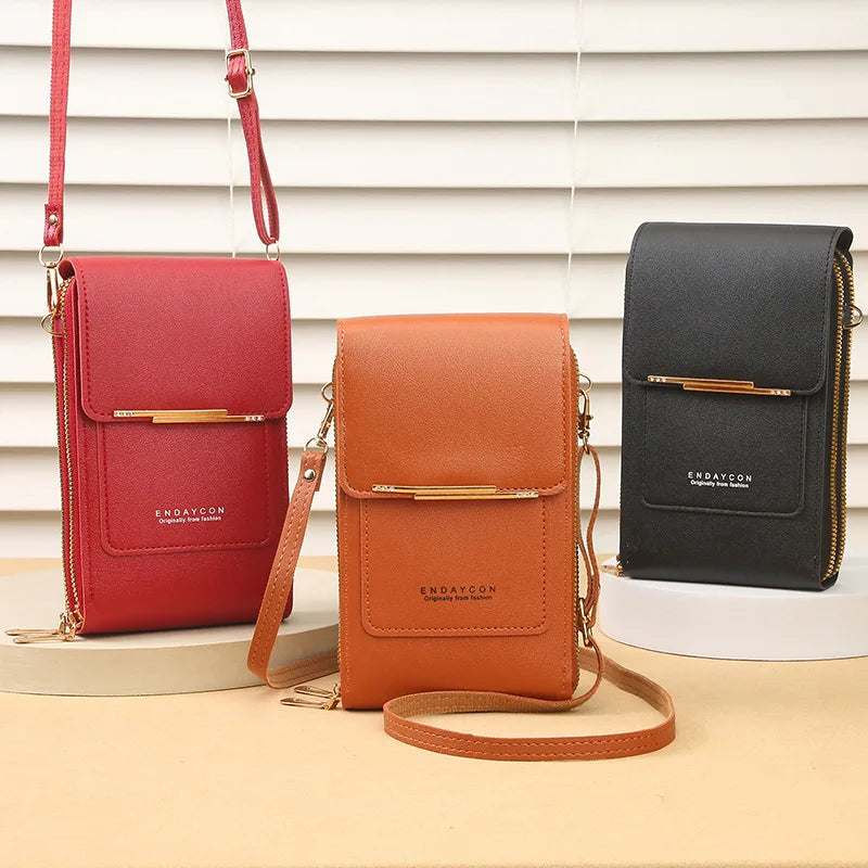 Touch Screen Cell Phone Crossbody Shoulder Bag